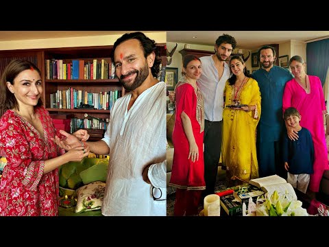 Soha Ali Khan,Kareena Kapoor,Alia Bhatt,Sara Ali Khan celebrate Raksha Bandan with Kapoor Family