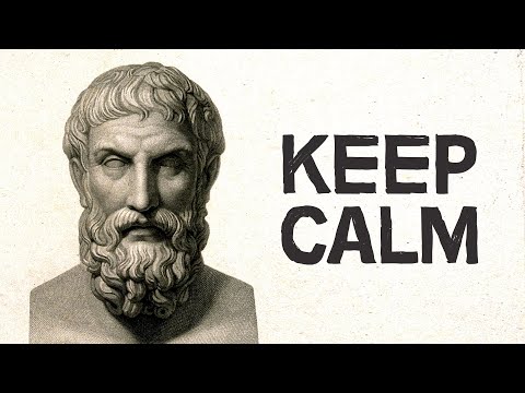 How Epicurus Keeps Calm