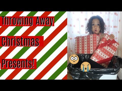 THROWING AWAY CHRISTMAS PRESENTS!?! | VLOGMAS DAY 14