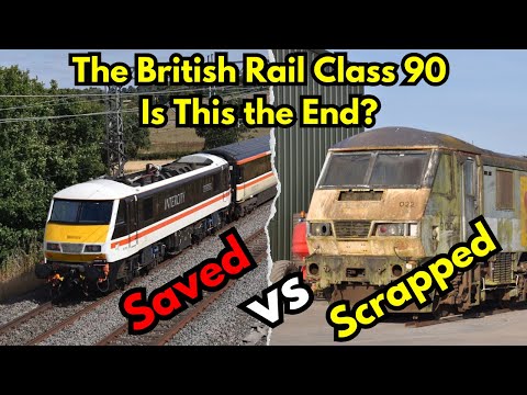 The British Rail Class 90: A Legend on the Rails – But Is This the End?  #class90 #britishrail #fyp