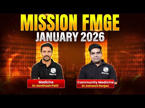 Marathon FMGE Jan 2026 | Medicine & PSM (Part 2) Rapid Revision | High Yield PYQs & Recall |PW MedEd