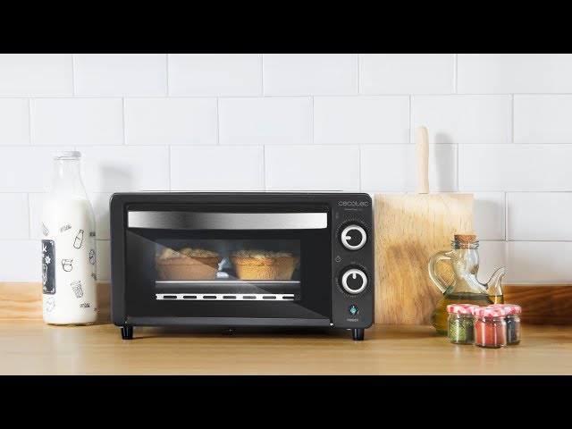 Horno de Sobremesa Cecotec Bake and Toast 450 1000W video