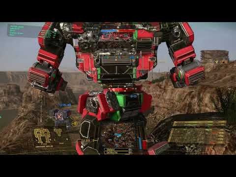 MechWarrior Online --  Awesome AWS-8R LRM Action