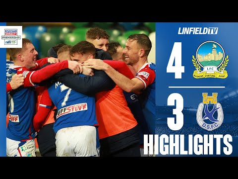 MATCH ACTION | Sports Direct Premiership | Linfield v Dungannon Swifts 9/12/23