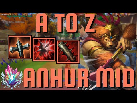 A TO Z SERIES - Anhur Mid Smite 2 Gameplay
