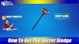 Covert OPS Quests in ZERO Build Stage 4 - FINAL STAGE - SECRET SLEDGE - Fortnite Chapter 3 Season 2