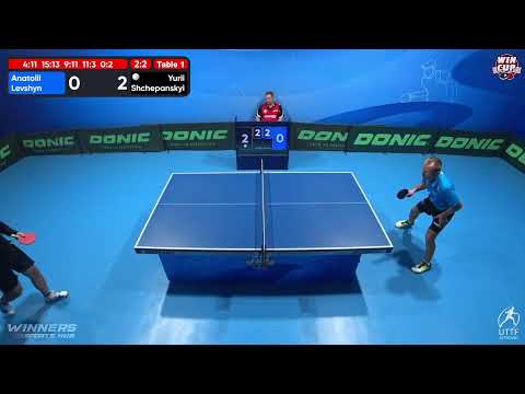 08:30 Anatolii Levshyn 3 - 2 Yurii Shchepanskyi West 1 WIN CUP 13.10.2022 | TABLE TENNIS WINCUP