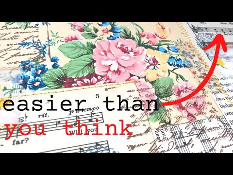 how to make a collage masterboard which is BEAUTIFUL each time