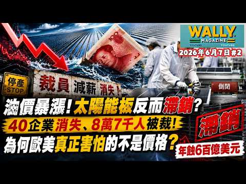 能源價格暴漲下，點解中國堆積如山嘅太陽能板沒有被搶購一空? 反而出現光伏企業集體破產、大量裁員、減薪? 為何媒體說歐美真正害怕的不是價格?