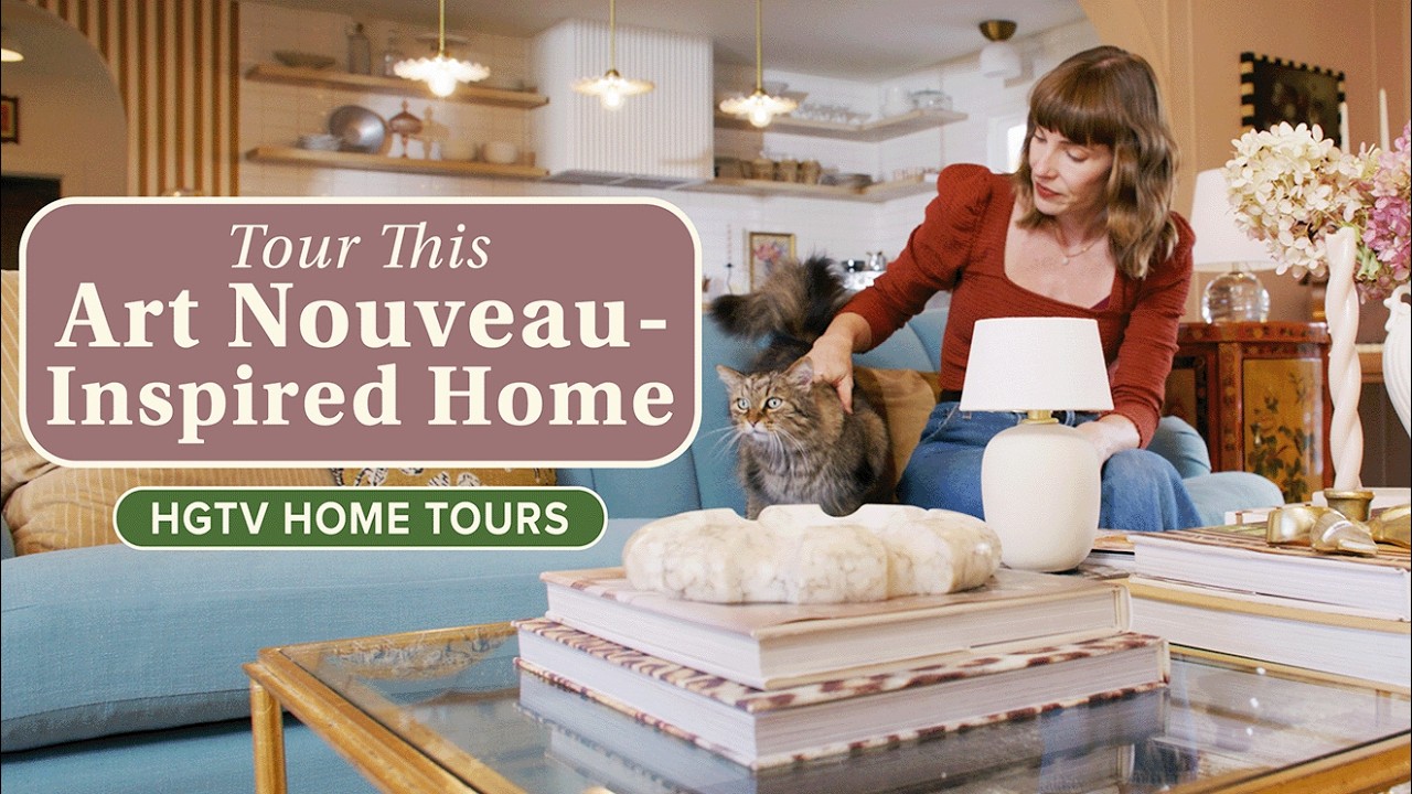 Tour an Indiana Home Full of DIYs + Art Nouveau-Inspired Decor | HGTV Home Tours