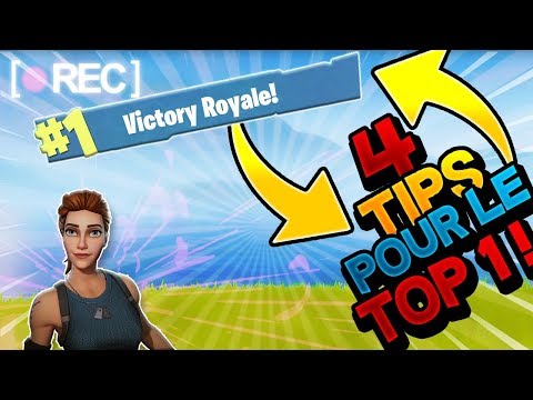 GAME COMMENTEE - 4 tips pour plus de top #1 Fortnite