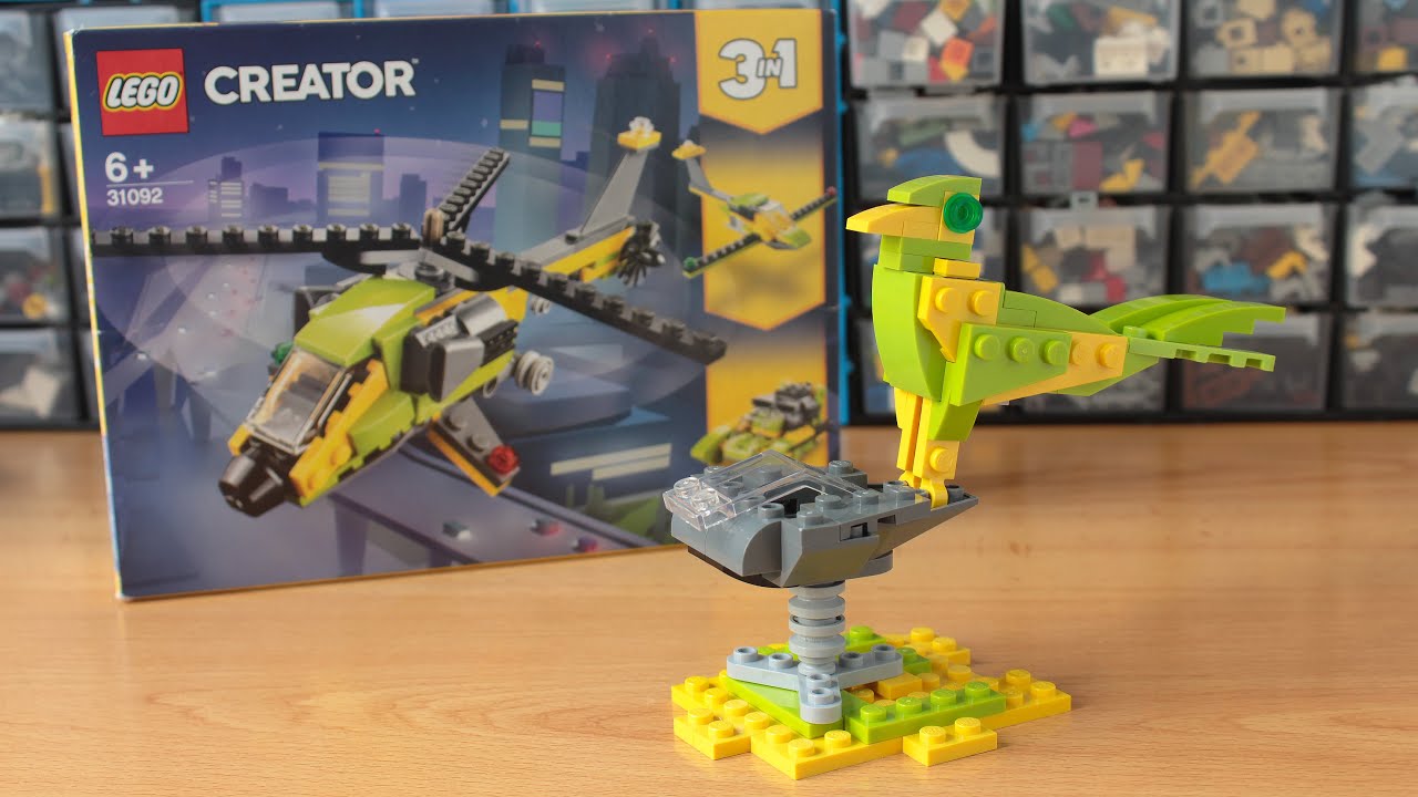 Lego Bird MOC (using the Creator set 31092)