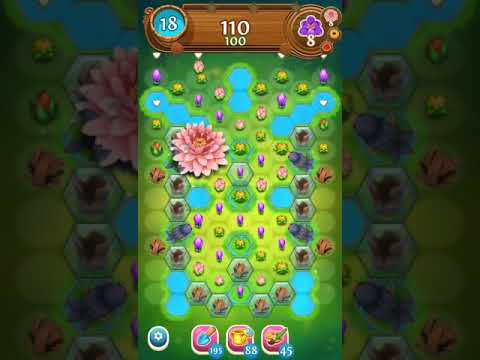 Blossom Blast Saga Level 2668 - NO BOOSTERS