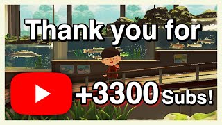 【あつ森】登録者3300人ありがとう！【あつまれどうぶつの森】Thank you for 3.3k subs!【ACNH】