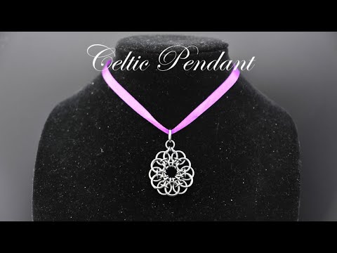 How to make a chainmail Celtic pendent