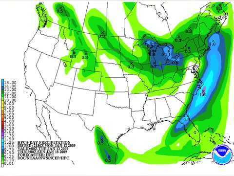 January 13 Weather Xtreme Video - Morning Edition
