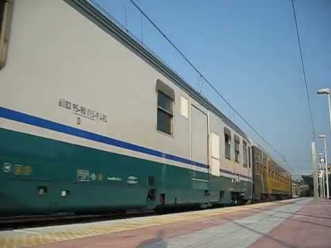 Bagagliaio UTMR + Carrozza Sperimentale + E656 navetta sulla Cassino - Roma