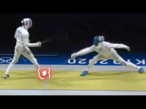 Foot Hits Bonanza! If You Can Do It, I Can Do It Too! 😎😉💪🏽🤺 Amazing! | Bardenet v Santarelli