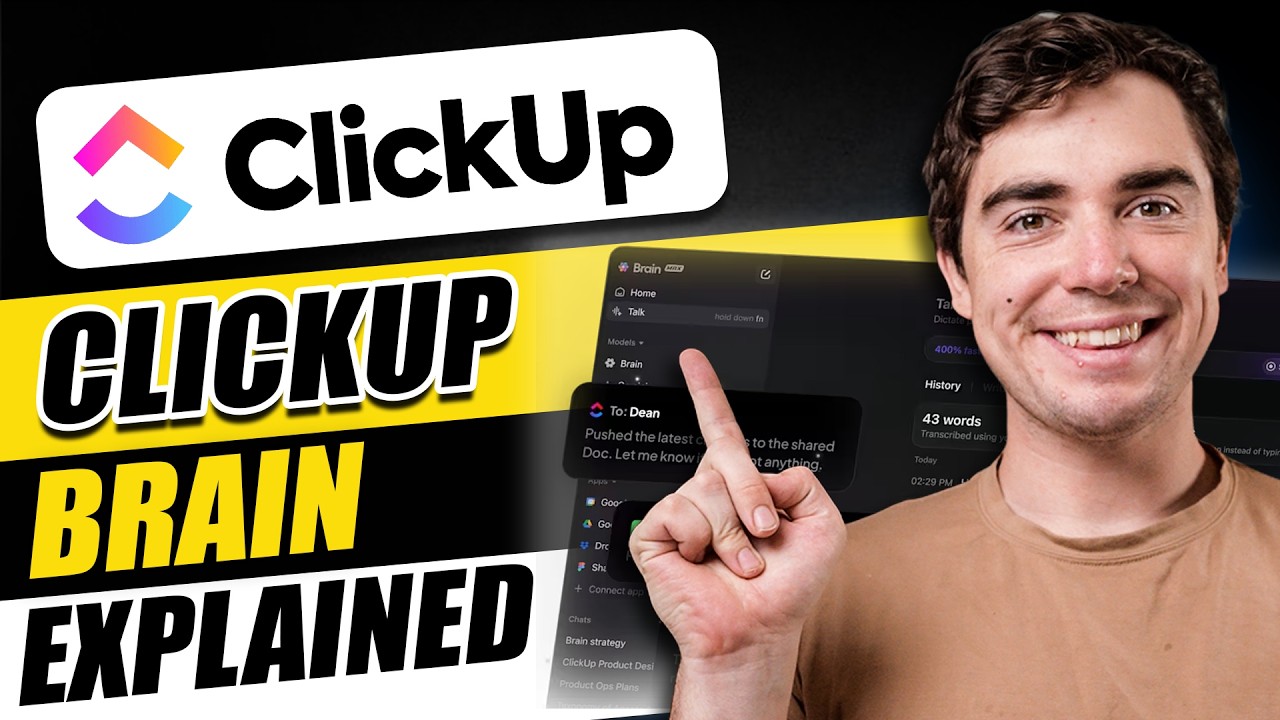 ClickUp Brain MAX Tutorial: How to Use AI to Automate Tasks & Docs