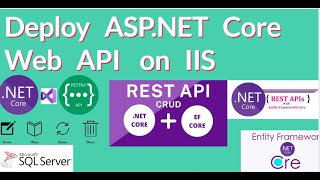 How to Deploy ASP.NET Core Web API on IIS Windows Server || Deploy ASP.NET Web API on IIS .NET 7.0