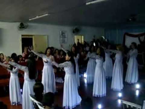 Coreografia "É Quase Meia Noite"  - Congresso das mulheres do Conjunto Ágape 2013