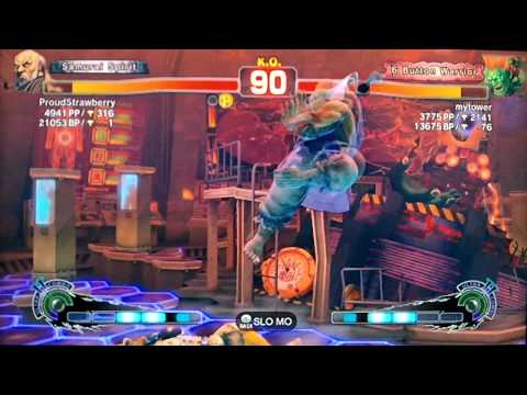 SSF4 AE:2012 ProudStrawberry (Gouken) vs mytower (Blanka)