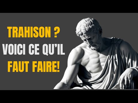 TRAHISON : COMMENT REAGIR INTELLIGEMMENT FACE A CEUX QUI VOUS ONT TRAHI #stoïcismemoderne #stoic