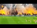 Amsterdam stadium atmosphere vs Dortmund in champions league