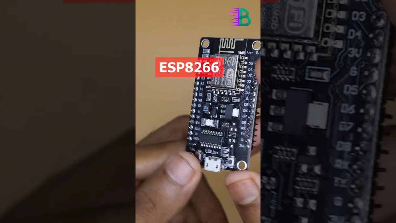 NodeMCU V3 ESP8266 WiFi Board with CH340 - ESP-12E Video Thumbnail