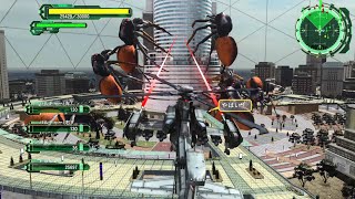 【地球防衛軍6】ヘリのみで10体のキングとフルアクで戦う動画 ヘリ縛り DLC2 M2 βアタック INF エアレイダー