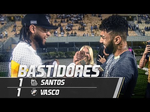 Santos 1 x 1 Vasco | BASTIDORES | Brasileirão (27/09/18)