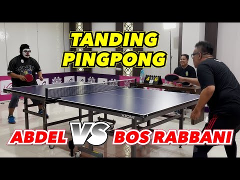 TANDING PINGPONG LAWAN BOS RABBANI PERTAMA