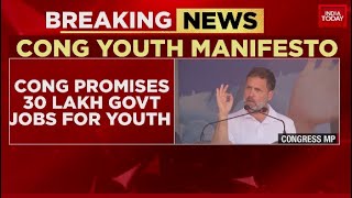 Rahul Gandhi&#39;s Bold Promises for Indian Youth: Jobs, Apprenticeships, and Startups