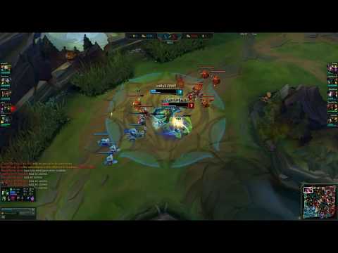 Kalista-Shaco vs Jinx-Maokai BOT