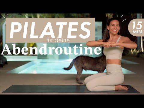 Pilates for your evening routine 15 💫🌙 Good for relaxing and winding down