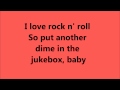 Joan Jett I Love Rock N Roll lyrics 