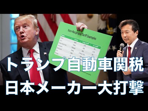 Trump auto tariffs: a major blow to Japanese manufacturers, the real problem is the drain on nati...
