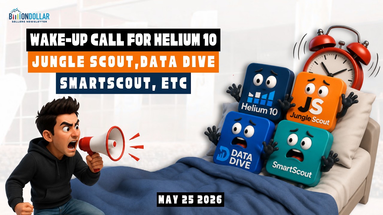 Wake-Up Call for Helium 10, Jungle Scout, Data Dive, SmartScout, and the Rest