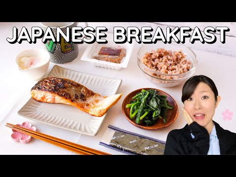How to Cook Traditional Japanese Breakfast | Rice 🍚 Fish 🐟 Miso Soup