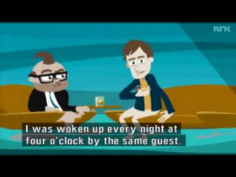 Halvseint: Bakvendtland hotell (The Backwards Hotel)