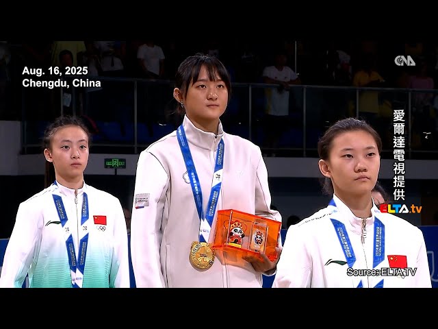 Skater Liu Chiao-hsi wins Taiwan’s 2nd gold at World Games
