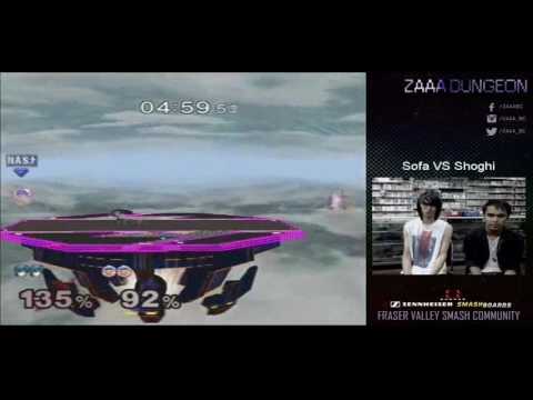 Melee @ HoC Weekly #7 - Singles: Sofa (Ice Climbers/Sheik) VS Shoghi (Marth) LR2
