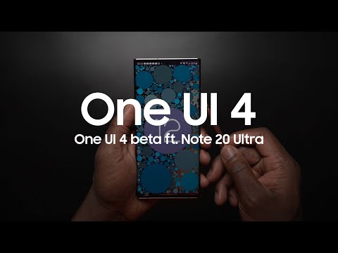 One UI 4 Beta ft Galaxy Note 20 Ultra
