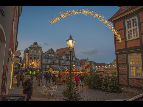 4K❄️☃️🎄 Germany Berlin Street Walk Spandau City Altstadt
