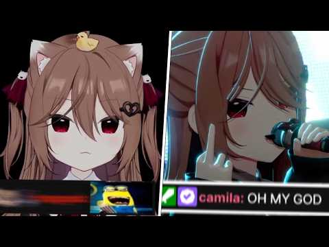 Moments before Evil's New Song