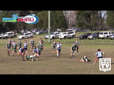 2017 NHRU Round 10 Colts Highlights - Merewether Carlton v Nelson Bay Gropers