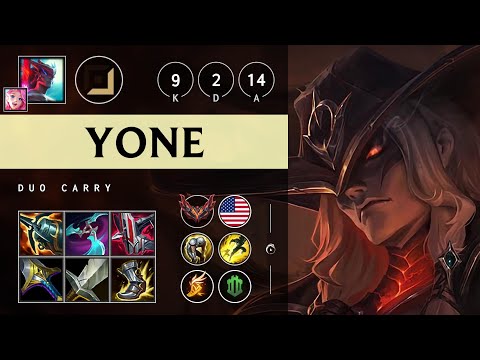 Yone ADC vs Jhin: Unstoppable - NA Grandmaster Patch 14.16