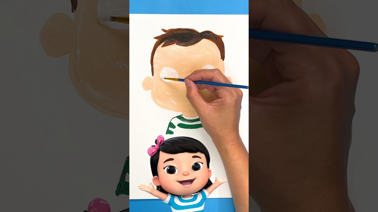 How to Paint Max: Join Us for Fun! 🎨 #LBB #Painting #kidsart