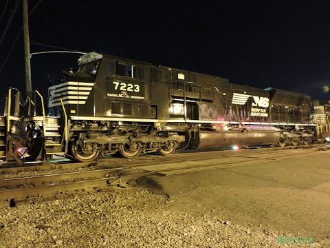 HD: NS 8901 leads NS Train W67 in Irondale, AL