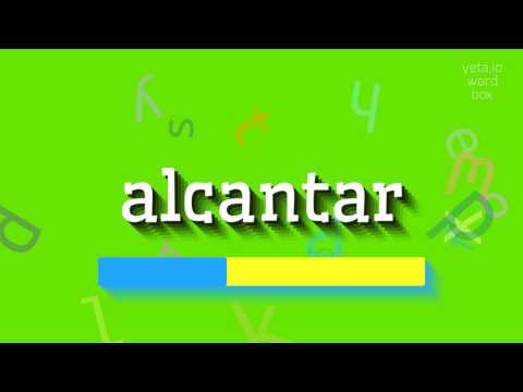 HOW TO SAY ALCANTAR? #alcantar